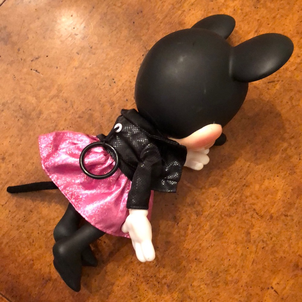 VINTAGE TALKING MINNIE MOUSE DOLL WALT DISNEY ANTIQUE SAYS CUTE PHRASES 12” - Picture 3 of 13